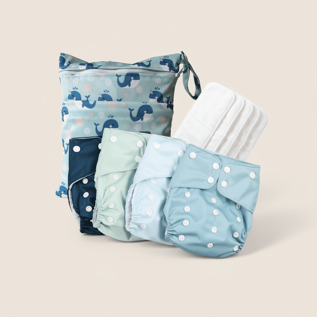 סט חיתולים רב-פעמי