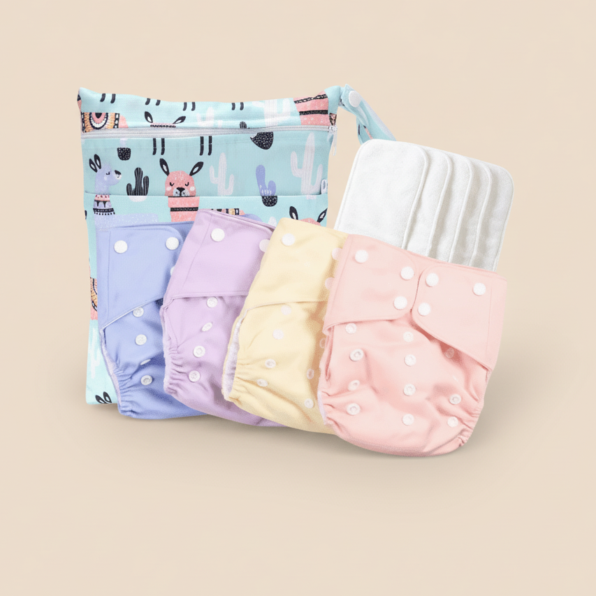 סט חיתולים רב-פעמי