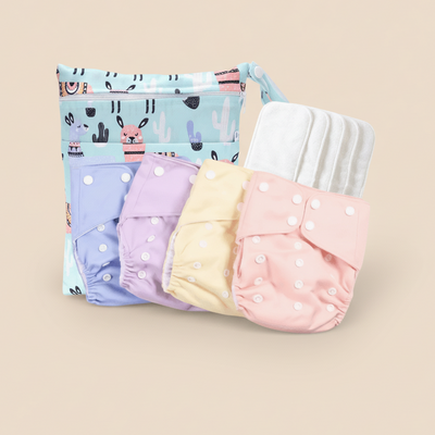 סט חיתולים רב-פעמי