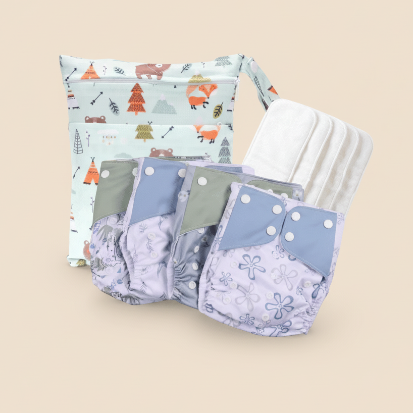 סט חיתולים רב-פעמי